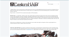 Desktop Screenshot of easternhair.com